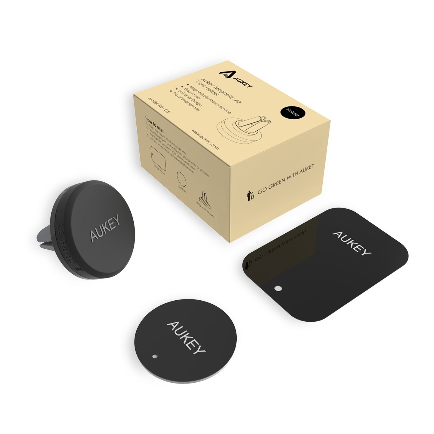 AUKEY HD-C5 Magnetic Car Mount (1 Piece)