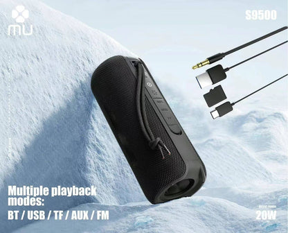 Tragbarer kabelloser RGB-Lautsprecher S9500 (Camo)